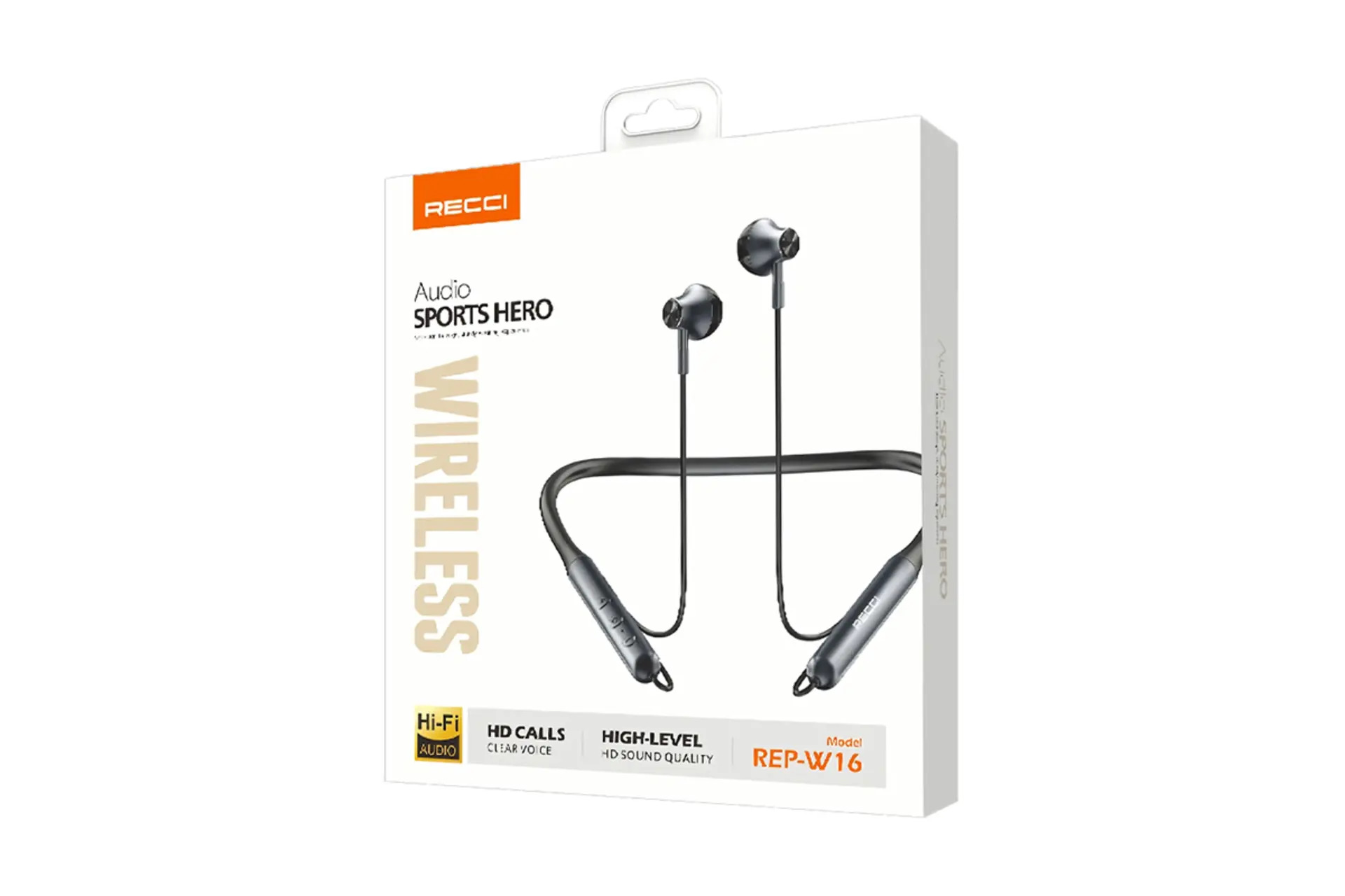 هندزفری گردنی رسی مدل اسپورت هیرو REP-W16