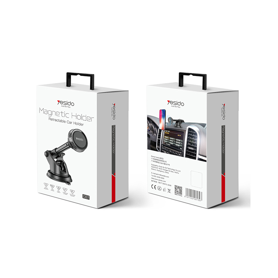 هولدر و نگهدارنده گوشی مگنتی یسیدو مدل C67