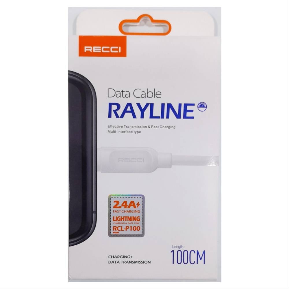 کابل شارژ آیفون رسی مدل RCL-P100