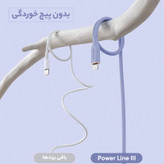 کابل 2متری فست شارژ PD آیفون انکر مدل PowerLine III Flow a8663