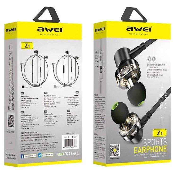 ایرفون سیمی اوی مدل Z1