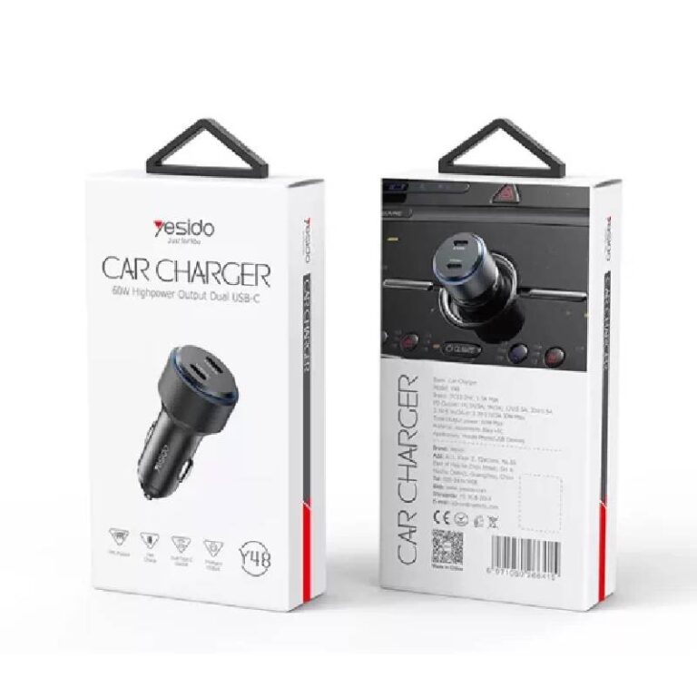 شارژر فندکی یسیدو مدل Y48