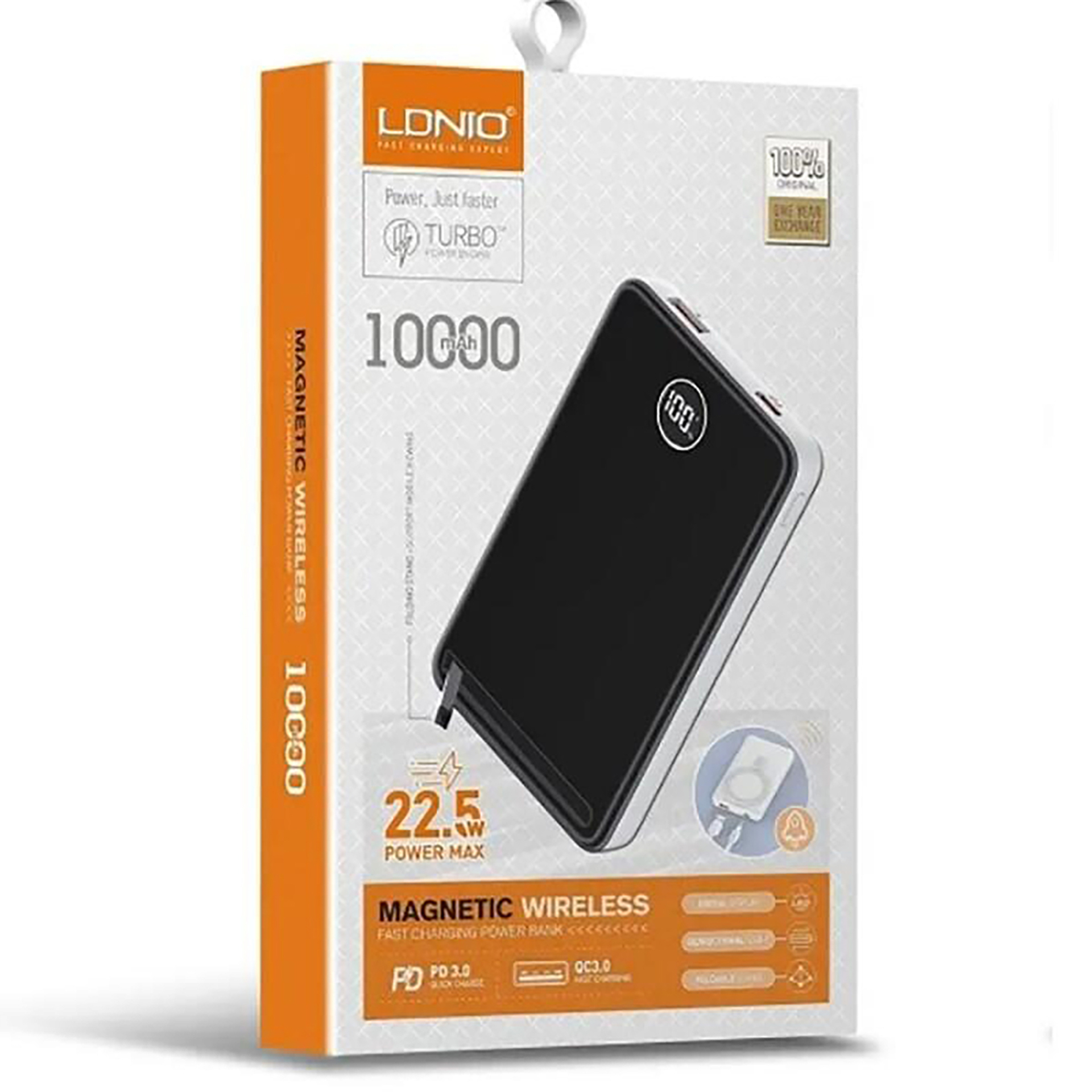 پاوربانک ۱۰هزار مگ‌سیف الدینیو مدل PQ17