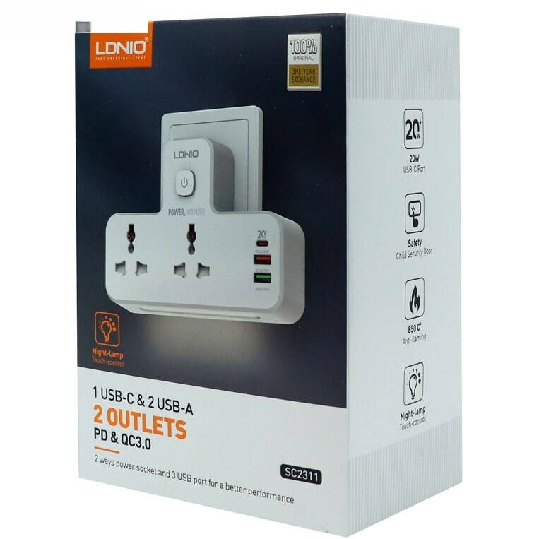 چندراهی شارژ الدینیو مدل SC2311