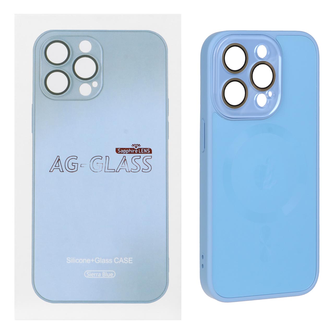 قاب AGglass مگ سیف برای آیفون ۱۳ پرومکس