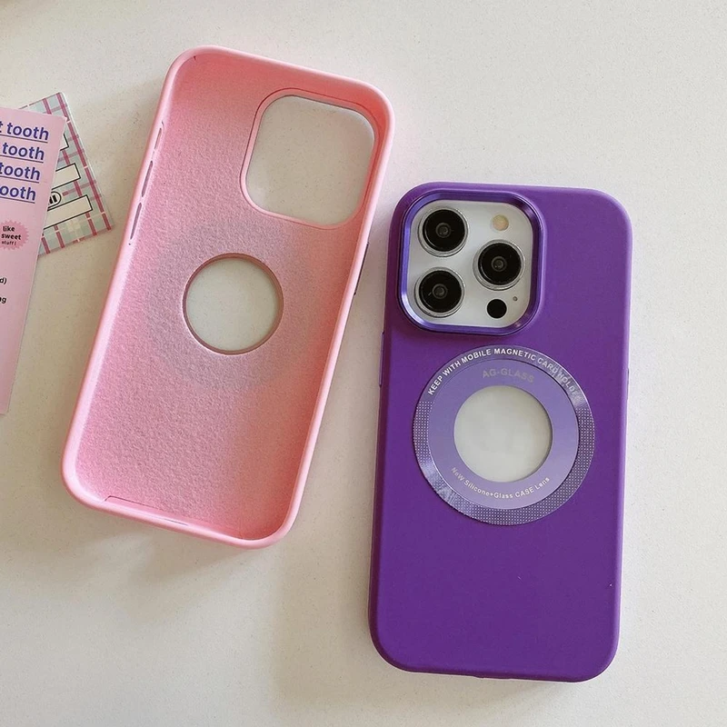 قاب و کاور سیلیکونی مگ سیف AG Meta Case برای آیفون 13